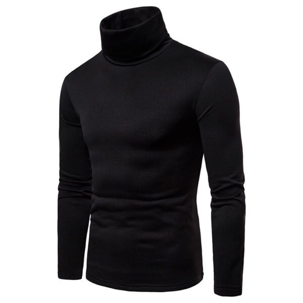 Men's Turtleneck Warm Pullover - Image 9