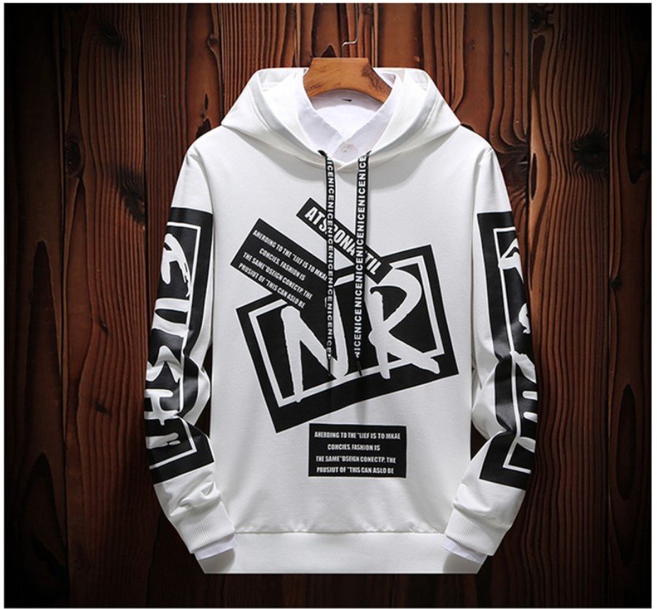 Men's Graphic Style Hoodie