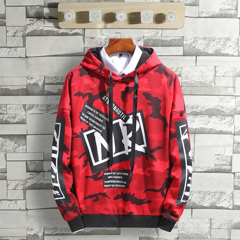 Camouflage red