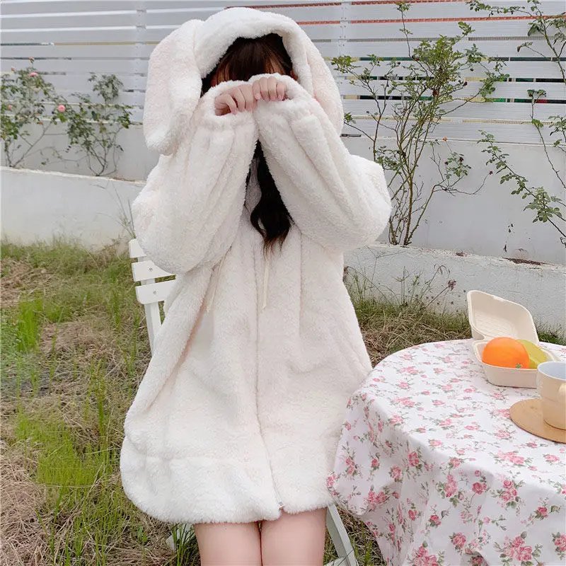 Women's Oversized Bunny Hoodie Women's Oversized Bunny Hoodie