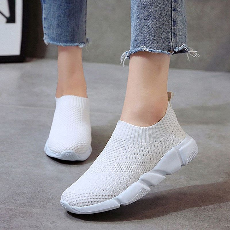 Women's Breathable Slip-On Sneakers