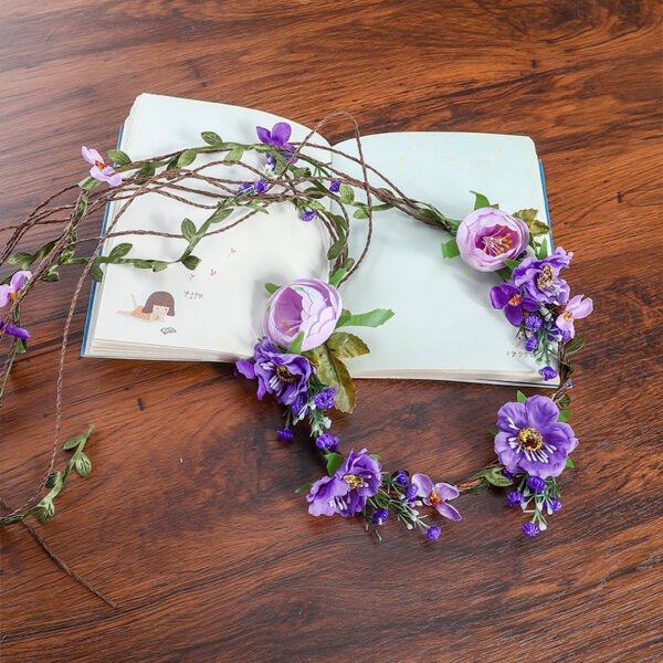 Family Matching Outfits Flower Headbands - Image 7