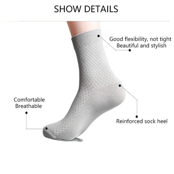 Men's Bamboo Fiber Socks - Image 6
