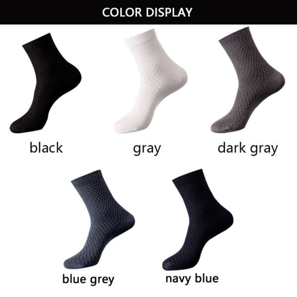 Men's Bamboo Fiber Socks - Image 3