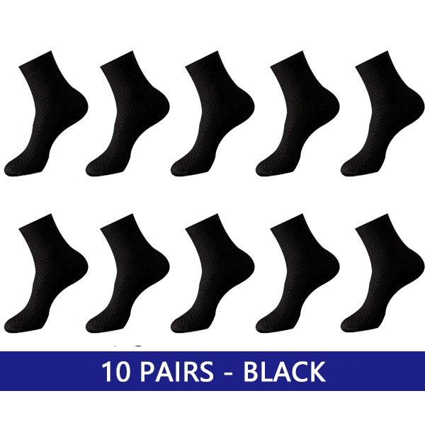 10 PAIRS BLACK