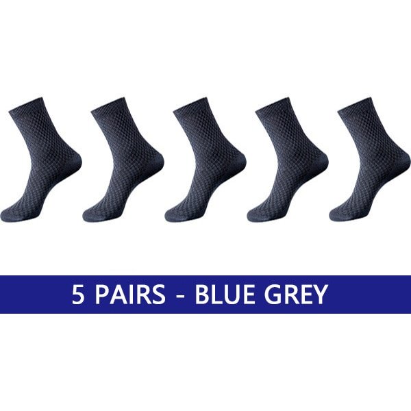 5 PAIRS BLUE GREY