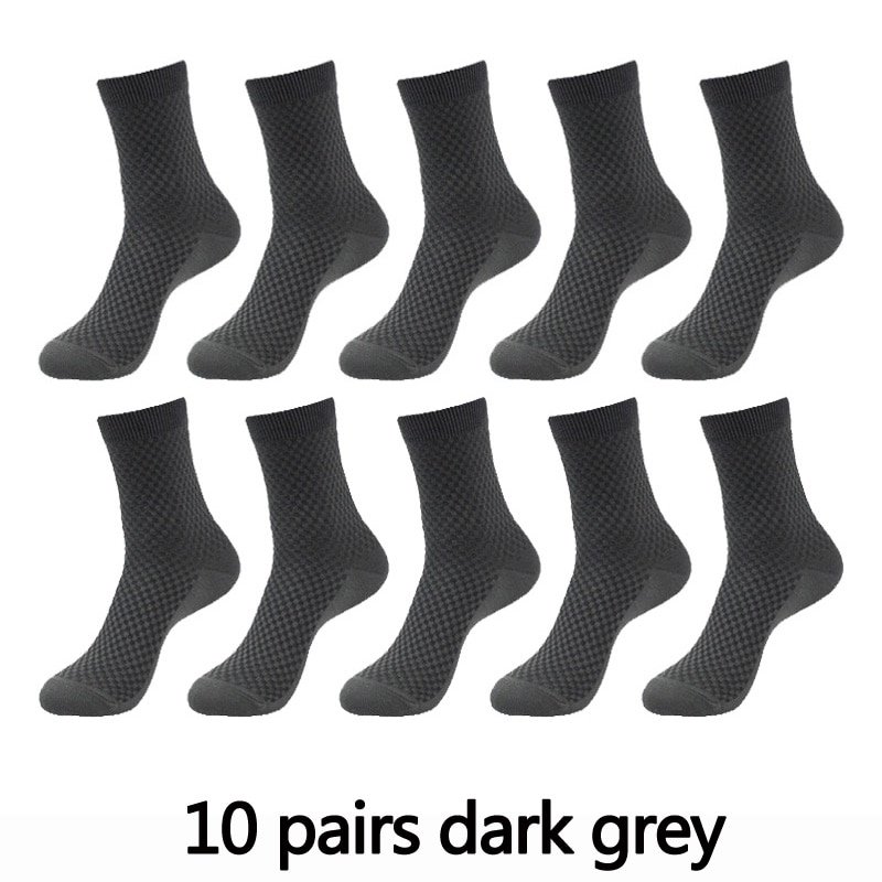 10 PAIRS DARK GREY