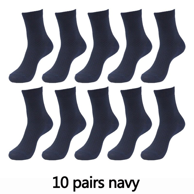 10 pairs navy