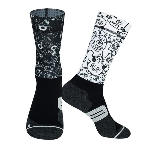 Men's Colorful Bicycle Compression Socks - Image 7
