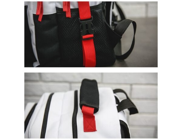 Men's Contrast Design Travel Backpack - Image 8