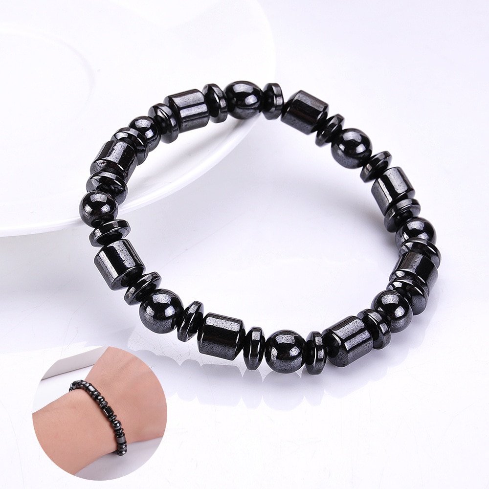 Geometric Beads Magnetic Bracelet