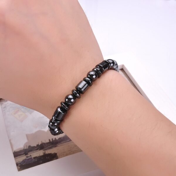 Geometric Beads Magnetic Bracelet - Image 4