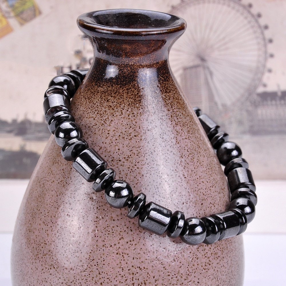 Geometric Beads Magnetic Bracelet
