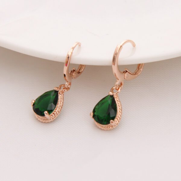 Classic Gold Color Earrings for Women - Image 3