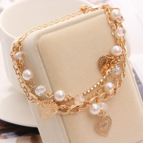 Gold Multi-Layer Bracelets - Image 6