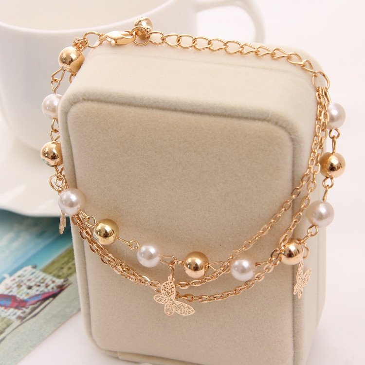 Gold Multi-Layer Bracelets
