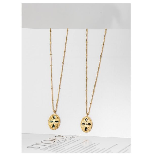 Gold Stainless Steel Women's Chain Necklace - Image 6
