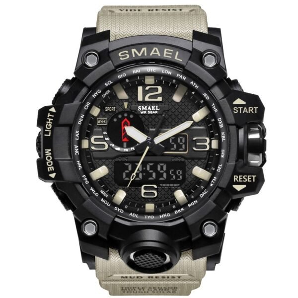 Rugged Sports Watches for Men with Digital and Analogue Display - Image 8