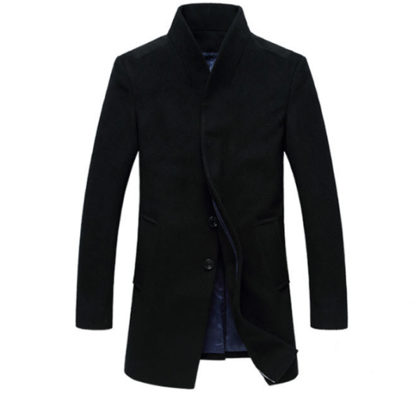Warm Wool Coat for Men - Image 3
